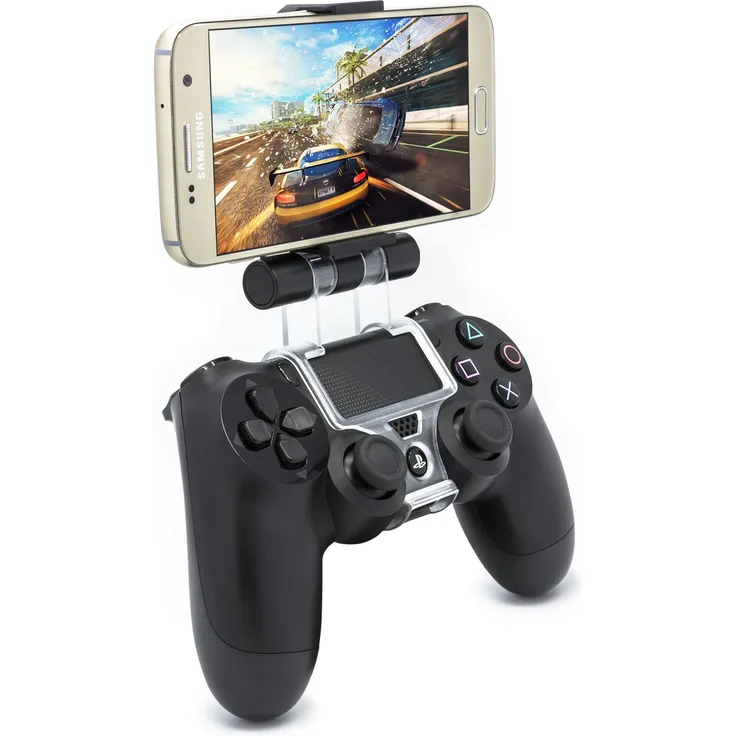 ARC-Universe Handy Controller Halterung 6 Zoll für Smartphone / PS4 schwarz - Joystick Halter Gamepad Stand