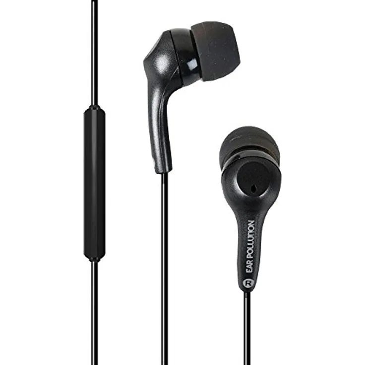 ZAGG IFROGZ Ear Pollution Bolt Plus Mic schwarz