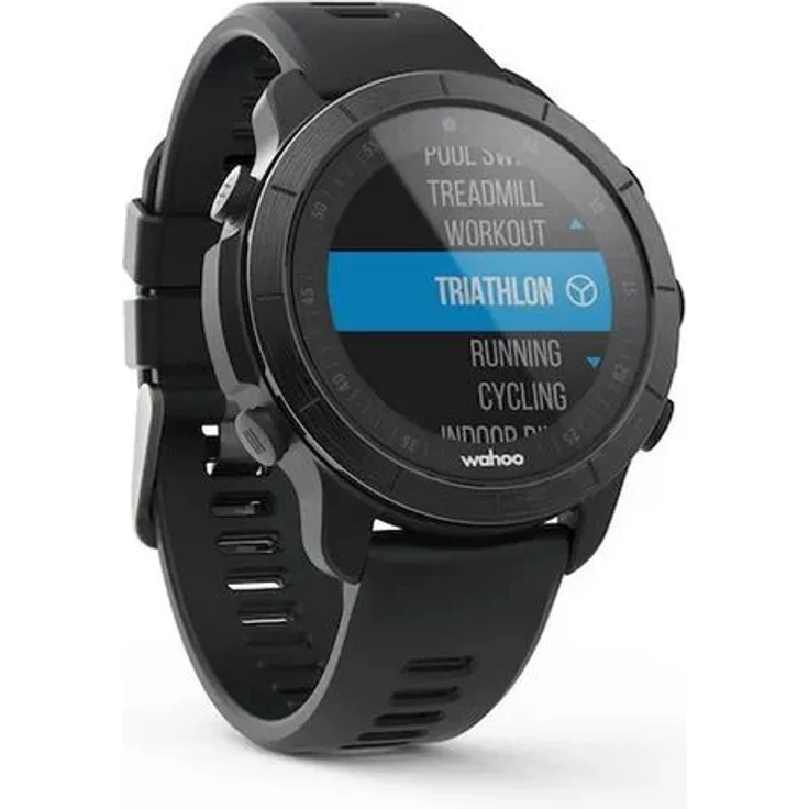 Wahoo Fitness Elemnt Rival Multisportuhr GPS, Unisex, 46,5mm, Silikonarmband, Schwarz – Bild 4