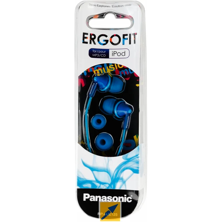 Panasonic RP-HJE125 In-Ear Kopfhörer, blau – Bild 2