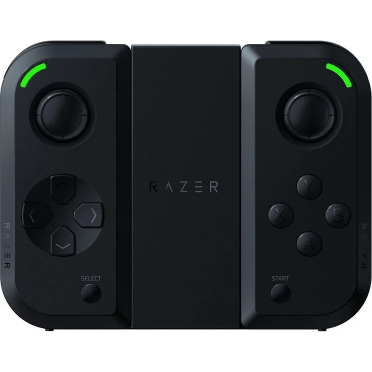 Razer Junglecat - Mobiler doppelseitiger Gaming-Controller für Android, modulares Design, Mobile Gamepad App, Bluetooth mit niedrigen Latenzen, für Razer Phone 2, Huawei P30 Pro und Samsung Galaxy S10+, schwarz (RZ06-03090100-R3M1) – Bild 2