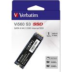Verbatim Vi560 S3 - Solid-State-Disk - 1 TB - intern - M.2 2280 - SATA 6Gb/s