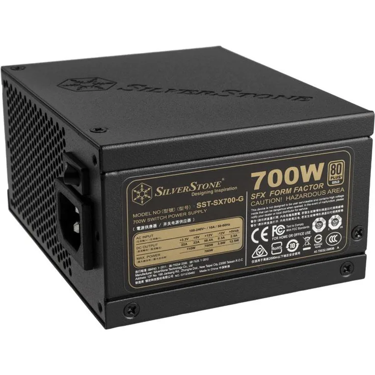 Silverstone SST-SX700-G v1.1 SFX Netzteil 80 PLUS Gold, modular - 700 Watt