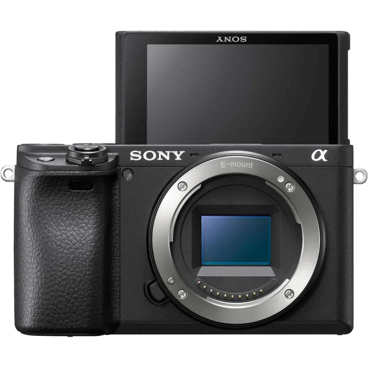 Sony Alpha 6400 E-Mount Systemkamera (24 Megapixel, 4K Video, 180° Klapp-Display, 0.02 Sek. Echtzeit-Autofokus mit 425 Kontrast AF-Punkten, XGA OLED Sucher, nur Gehäuse) schwarz – Bild 6