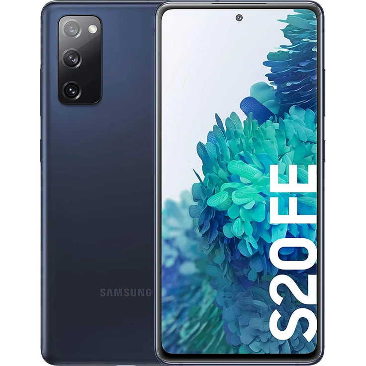 Samsung Galaxy S20 FE Smartphone 16,51cm (6,5 Zoll) AMOLED-Display, 128GB interner Speicher, 6GB RAM, Hybrid-SIM, Cloud Navy – Bild 1