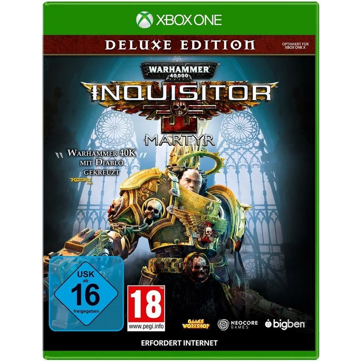 Warhammer 40.000 - Inquisitor Martyr (Deluxe Edition) (Xbox One) - Preisvergleich – Bild 1