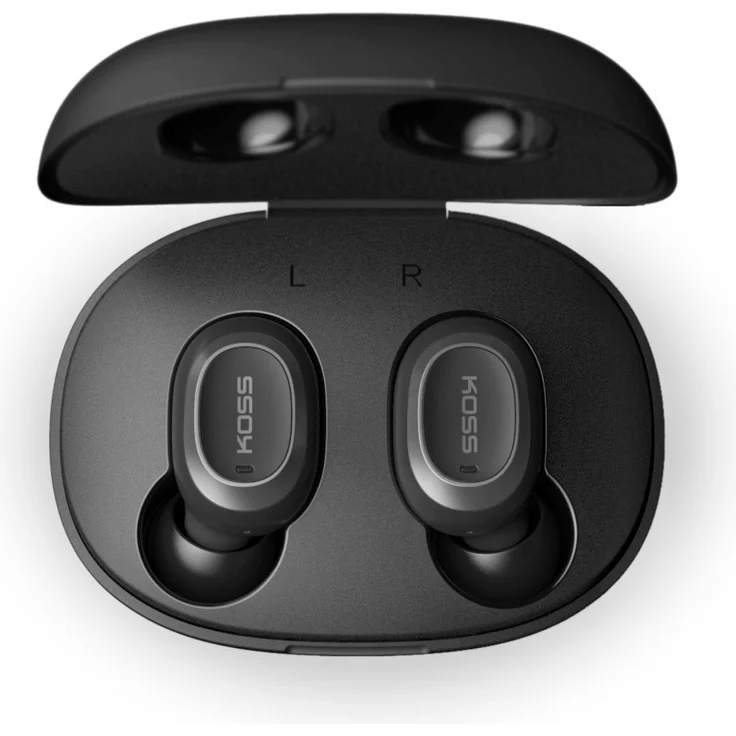 Koss TWS250i True Wireless In-Ear-Kopfhörer mit Bluetooth, spritzwassergeschützt, schwarz – Bild 3