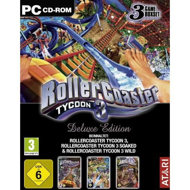 Rollercoaster Tycoon 3 - Deluxe Edition [SWP] (PC) – Bild 1