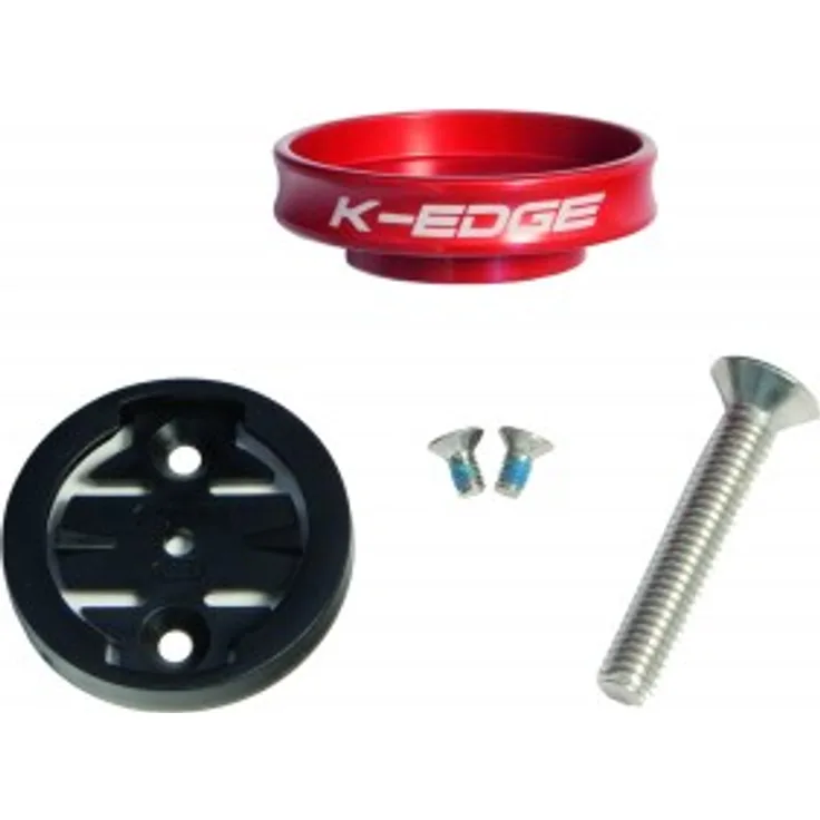 K-Edge Garmin Gravity Cap Vorbauhalterung rot