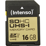 Intenso SDHC UHS-I 16GB Class 10 Speicherkarte blau