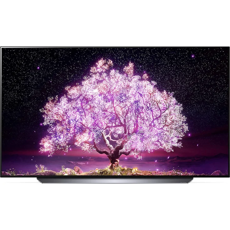LG OLED77C17LB 195 cm (77 Zoll) OLED Smart TV (Ultra HD, HDR) HD-Triple-Tuner (Sat, Antenne, Kabel) Modelljahr 2021 Energieklasse G (DE-Modell) – Bild 1