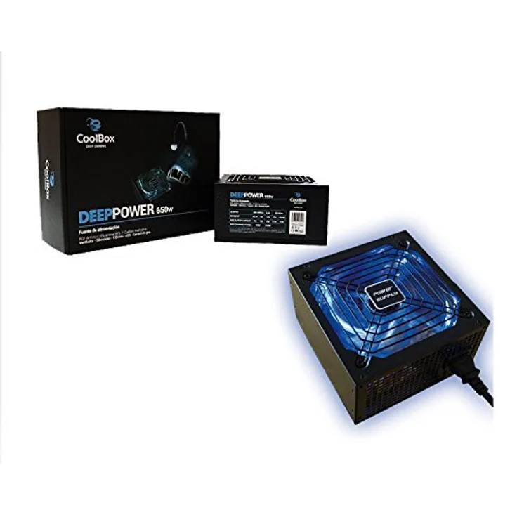 CoolBox DeepPower BR-650 650W ATX Schwarz (DG-PWS650-85B)