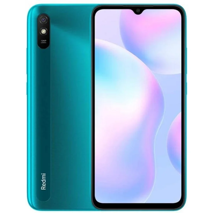 Xiaomi Redmi 9AT Smartphone 16,59cm (6,53 Zoll) Farbdisplay, 32GB interner Speicher, 2GB RAM, Dual-SIM, Android, Peacock Green – Bild 1