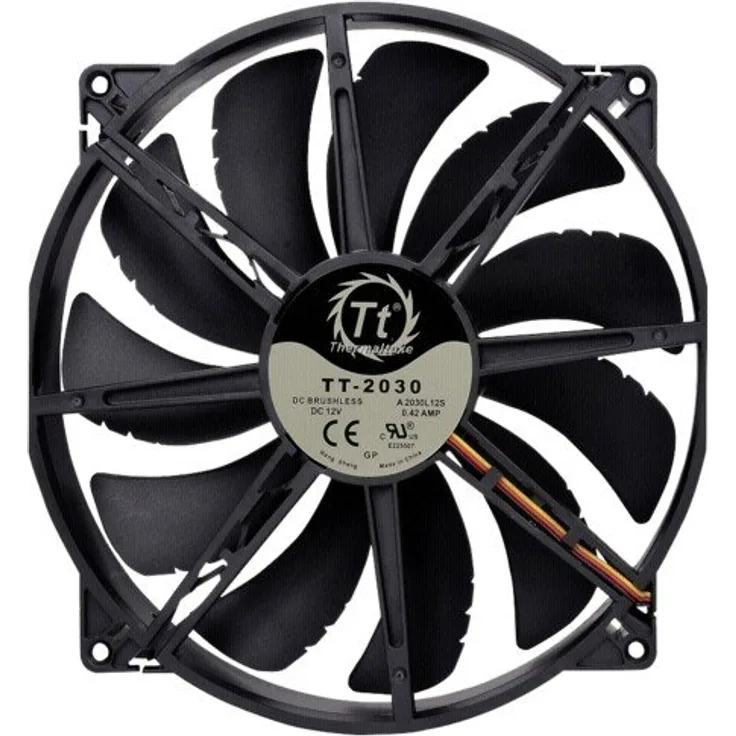 Thermaltake Pure 20 - Gehäuselüfter - 200 mm (CL-F015-PL20BL-A)