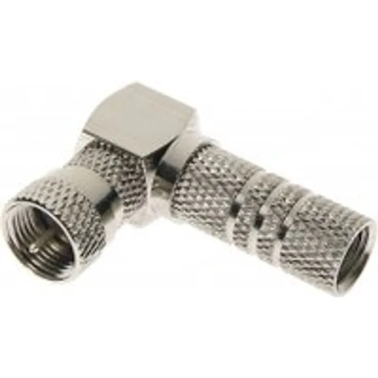 Schwaiger FSTWI7002531 F-Winkelstecker (90 Grad) SAT Steckverbinder