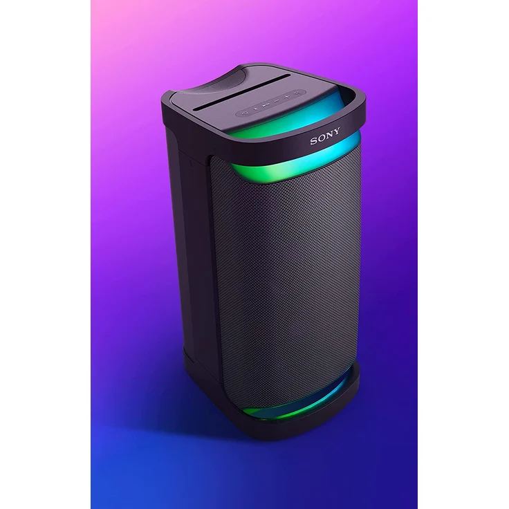 Sony SRS-XP700 Party Bluetooth-Lautsprecher mit Lichteffekt, geeignet für Karaoke, schwarz – Bild 11