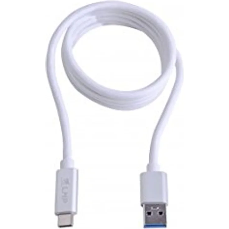 LMP 16652 USB Kabel 1 m USB A USB C Stecker Silber