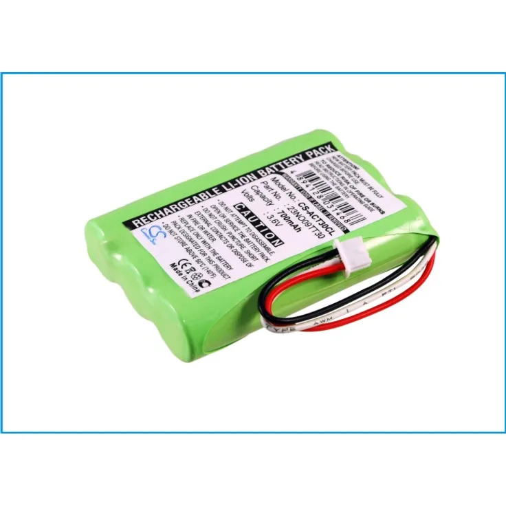 Cameron Sino Ersatzakku - CS-ACT30CL - Agfeo 84743411 - Elmeg AH-AAA600F - Kirk P11 - Tiptel T016 - 3,6 Volt 700mAh Ni-MH
