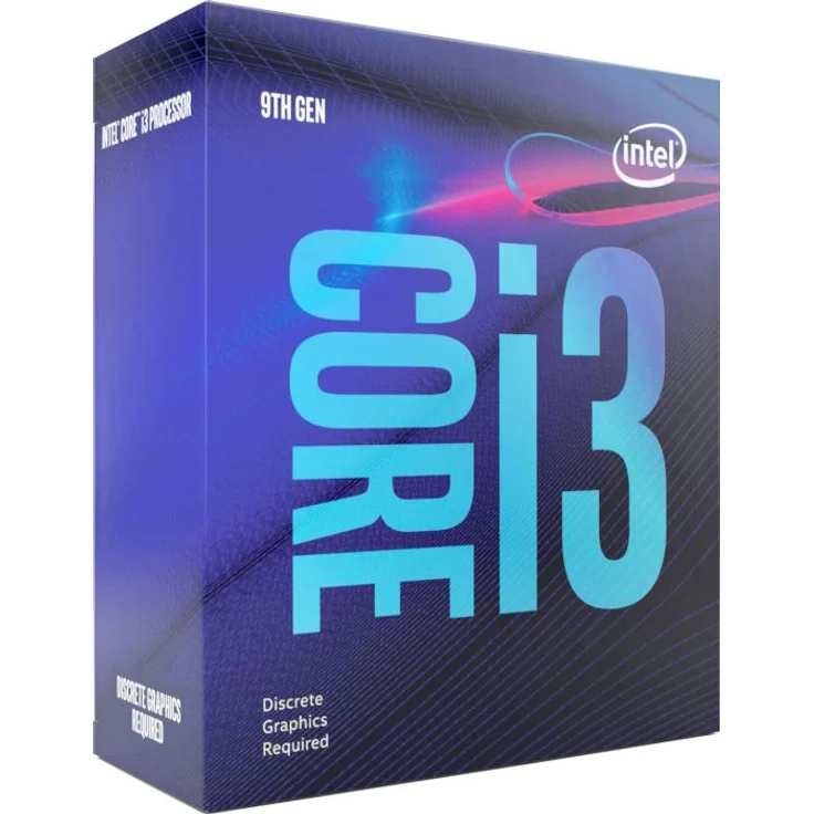 Intel Core i3-9100F, 4 Kerne (4 Threads), 3,6 - 4,2 GHz, Boxed (BX80684I39100F) – Bild 1
