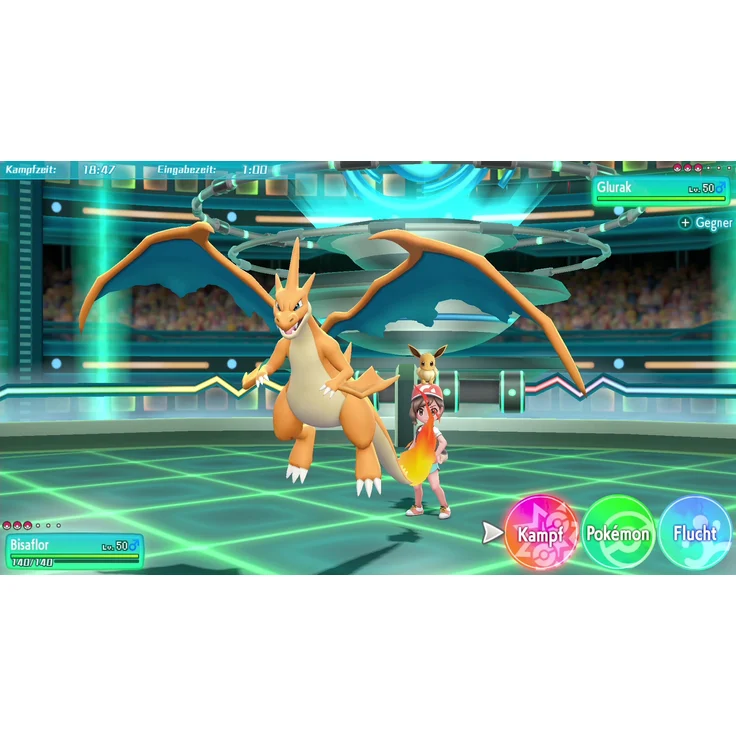 Nintendo Switch V1 Pokémon Let's Go Edition Braun Gelb 32GB Bundle inkl. Pokémon Let's Go: Pikachu + Pokéball Plus (altes Modell) – Bild 11