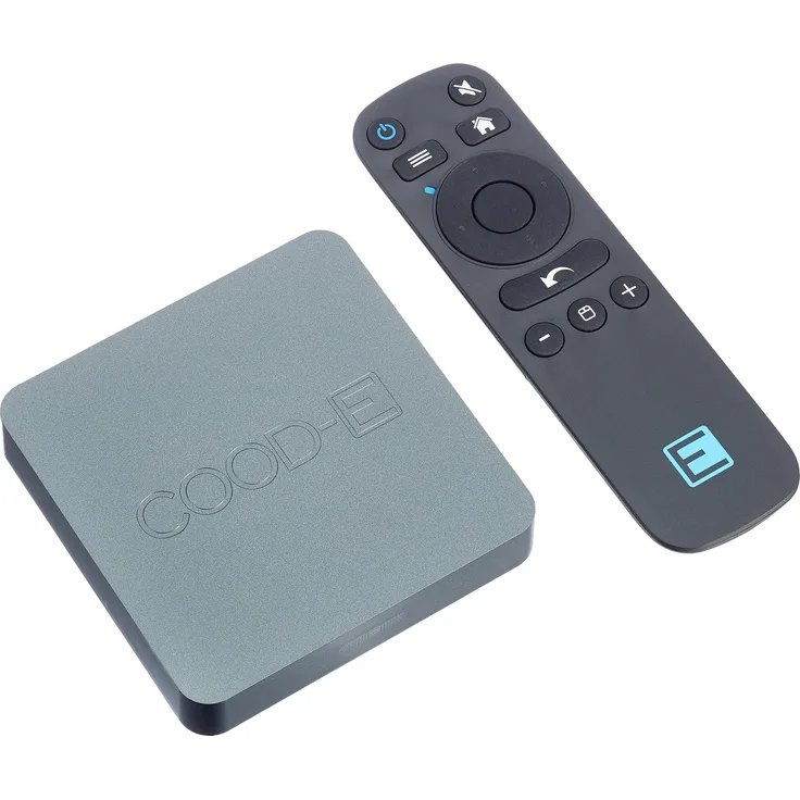 COOD-E 8719173001104 TV4K Multimedia-Server Android 7.1 Schwarz