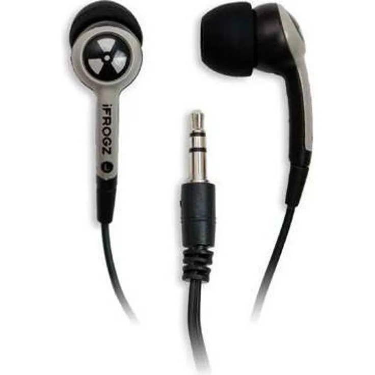 Ifrogz Plugz schwarz, grau