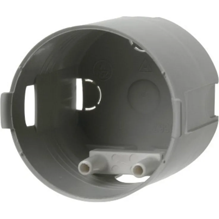 Einbaudose mit Zugentlastung 23 mm tief