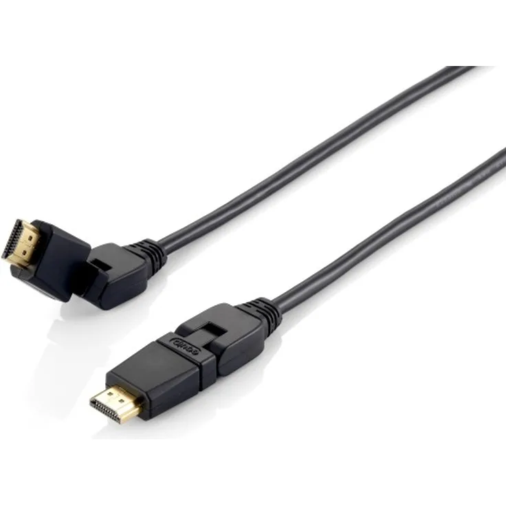 Equip High Speed HDMI Cable with Ethernet - Video-/Audio-/Netzwerkkabel - HDMI - HDMI, 19-polig (M) - HDMI, 19-polig (M) - 3,0m - Schwarz (119363)