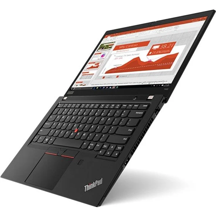 Lenovo ThinkPad T490 - Business-Laptop 14 Zoll (35,6 cm) Full HD, Intel Core i5-8265U, 8GB RAM, 256GB SSD, Windows 10 Pro 64-bit (20N2004EGE) – Bild 3