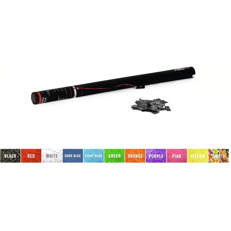 TCM FX Konfetti-Ladung elektrisch 80cm, schwarz
