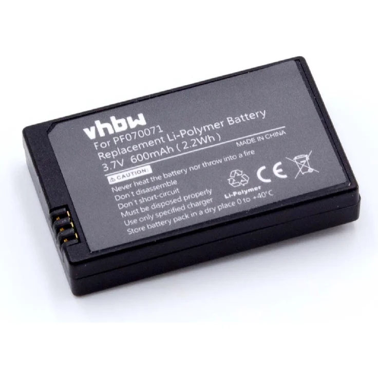 vhbw Li-Polymer Akku 600mAh (3.7V) für Drohne Multicopter Quadrocopter Parrot Mambo, Swing, Jumping Race Tuk-Tuk wie PF070071. – Bild 1