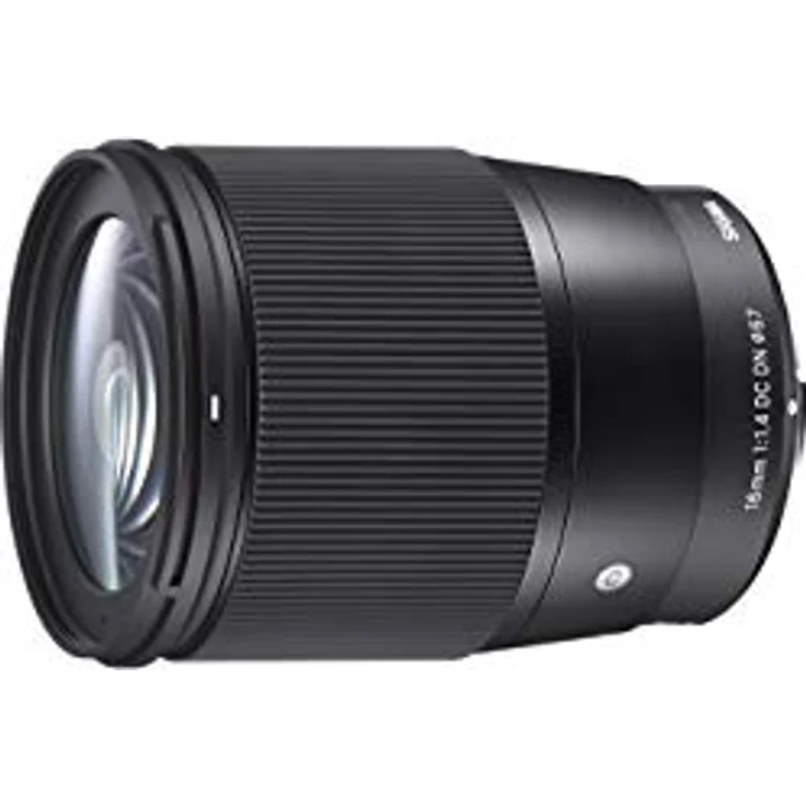 Sigma 16mm F1,4 DC DN Contemporary Objektiv (Filtergewinde 67mm) für Canon EF-M Objektivbajonett – Bild 1
