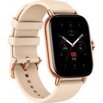 Amazfit GTS 2 Smartwatch GPS, Unisex, Einheitsgröße, Silikonarmband, Desert Gold - Preisvergleich