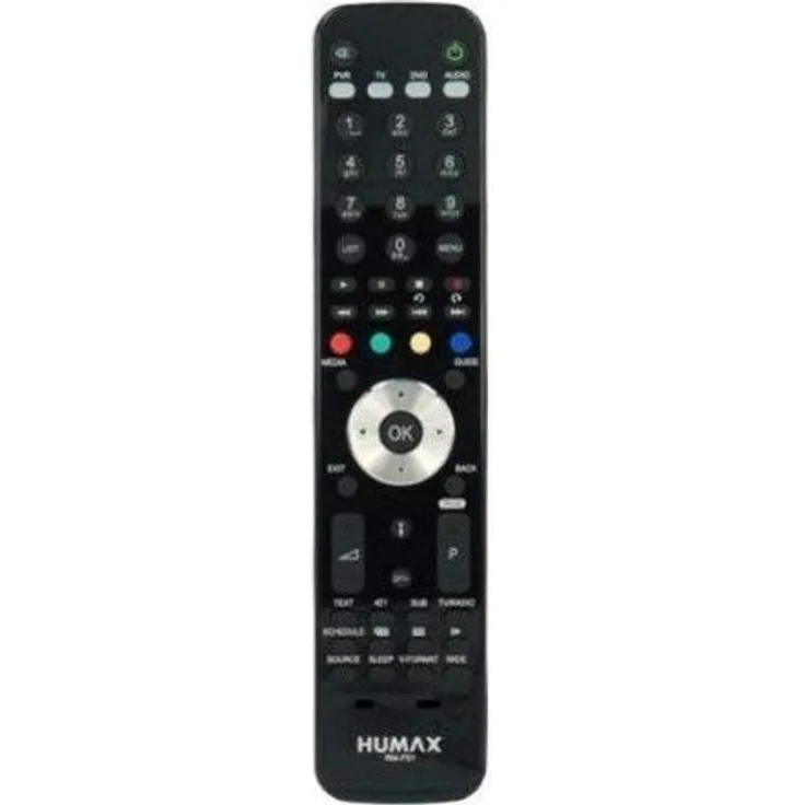 Humax I-Cord, HD-Satelliten-Receiver/humax-tel-fr1 Fernbedienung schwarz