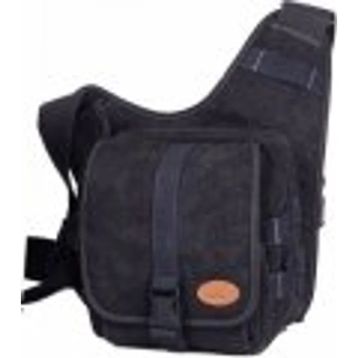 Kalahari K-51 Kikao Canvas Fototasche schwarz – Bild 1