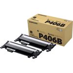 HP Samsung Toner CLT-P406B schwarz Twin Pack (2xca. 1.500 S.) - Preisvergleich