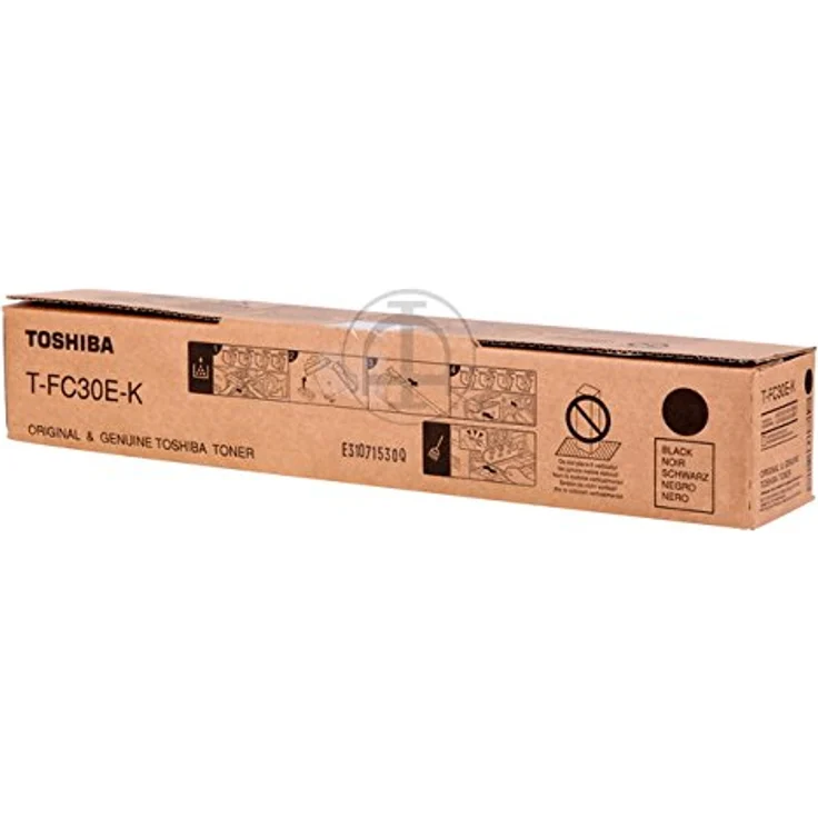 Toshiba t-fc30e-k Toner 38400 Pages Black  Laser Toner & Cartridges (Toner, black, Laser, Toshiba, E-Studio 2050 C E-Studio 2550 C E-Studio 2050 C SE E-Studio 2550 C SE E-Studio 2051 C)