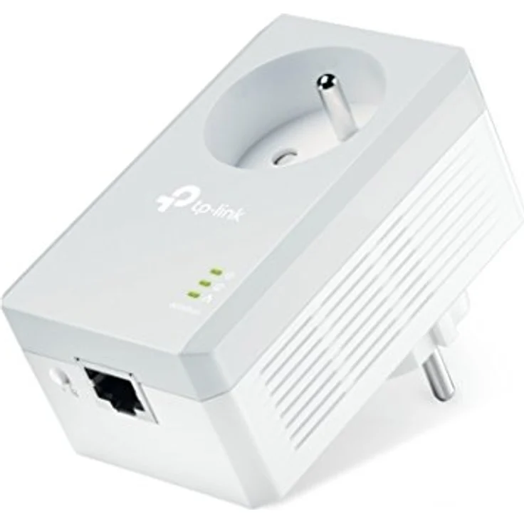 TP-Link CPL AV600 (600 Mbps), 1 Fast Ethernet-Port, integrierter Stecker (TL-PA4015P)  – Bild 1