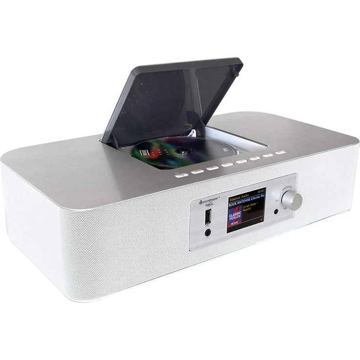 Soundmaster ICD2020WE CD-Radio mit Bluetooth, WLAN, TFT-Display, weiß – Bild 3
