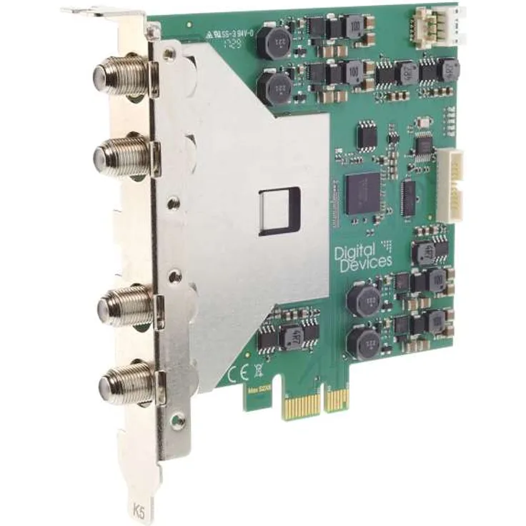 Digital Devices Max S8X Basic TV Karte PCIe DVB-S2/DVB-S2X Full Spectrum Sat>IP Server