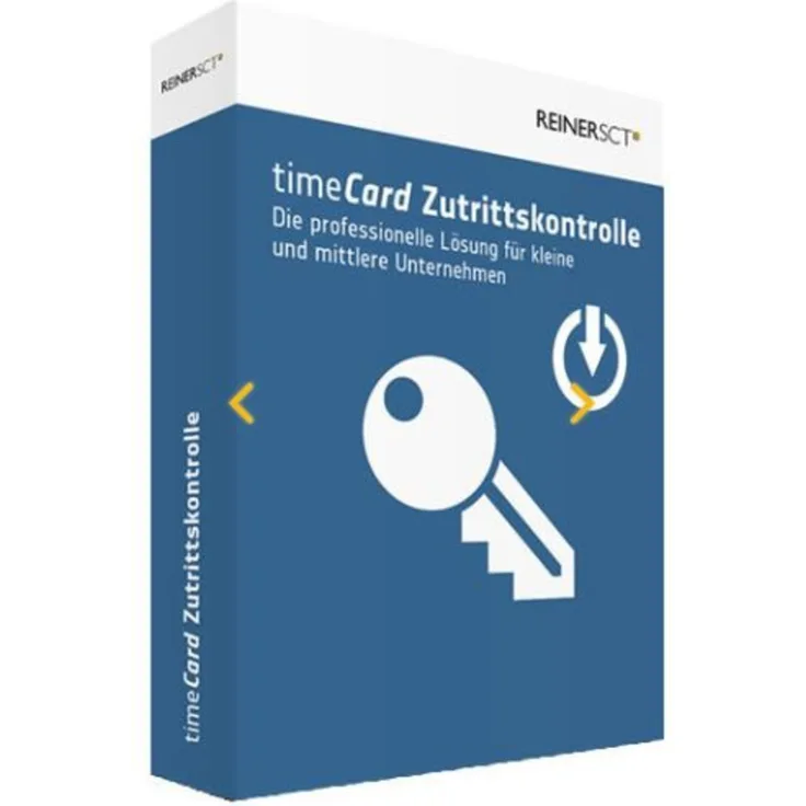 REINER SCT timeCard 10 Zutrittskontrolle Jahreslizenz 100 Mitarbeiter - ESD