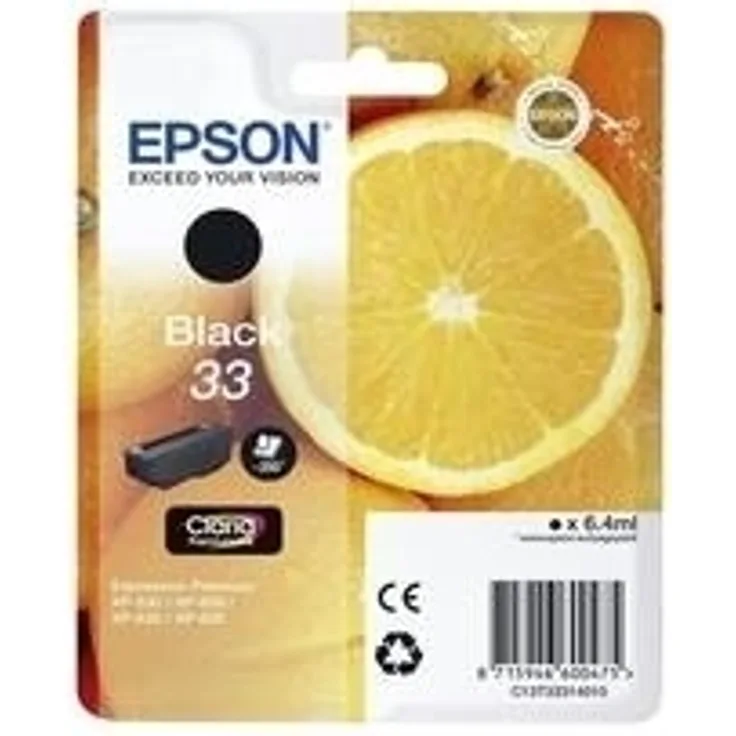 Epson C13T33314022 Schwarz Original Tintenpatronen Pack of 1