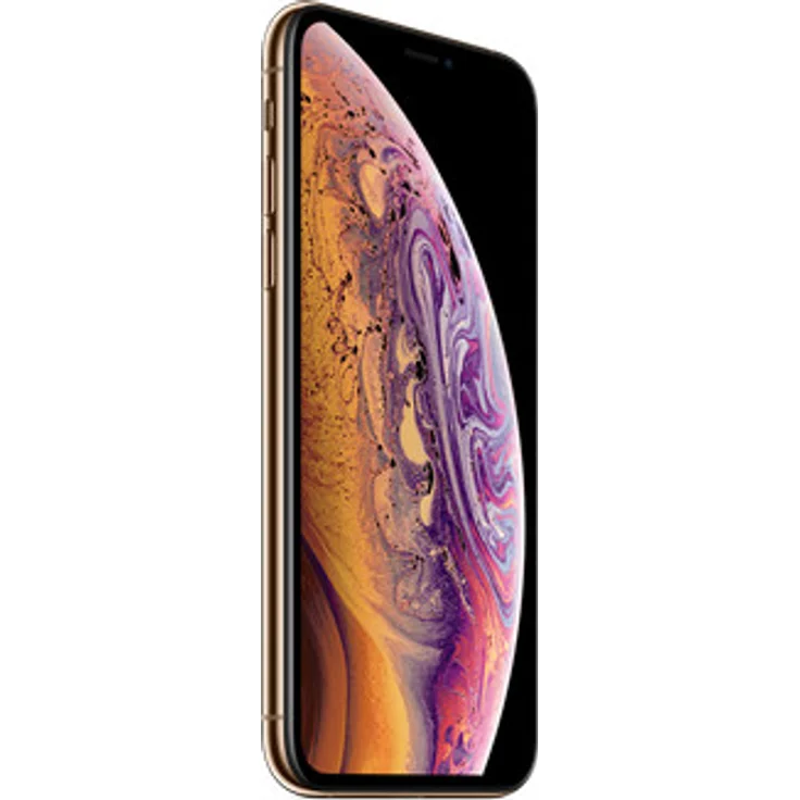 Apple iPhone XS Smartphone 14,73cm (5,8 Zoll) OLED-Display, 64GB interner Speicher, 4GB RAM, iOS, Gold – Bild 2