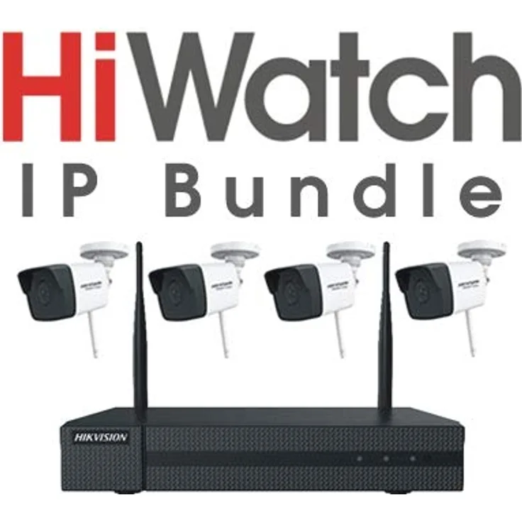 HiWatch HWK-N4142B-MH/W Network KIT WiFi