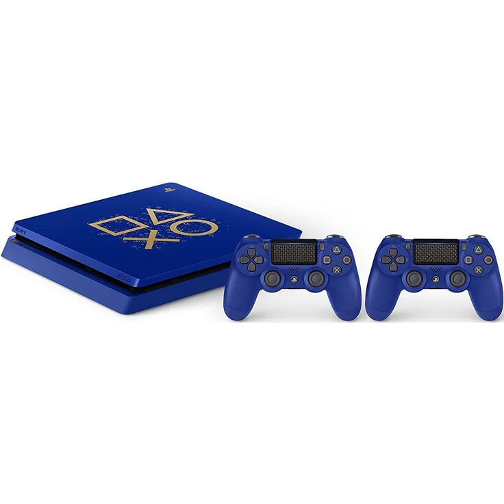 Sony PlayStation 4 Slim Limited Edition Days of Play Blau 500GB inkl. 2. Controller – Bild 3