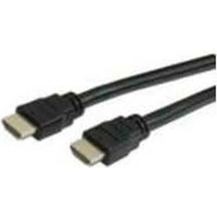 MediaRange 1.4 Gold Connector,3m,black,Ethernet