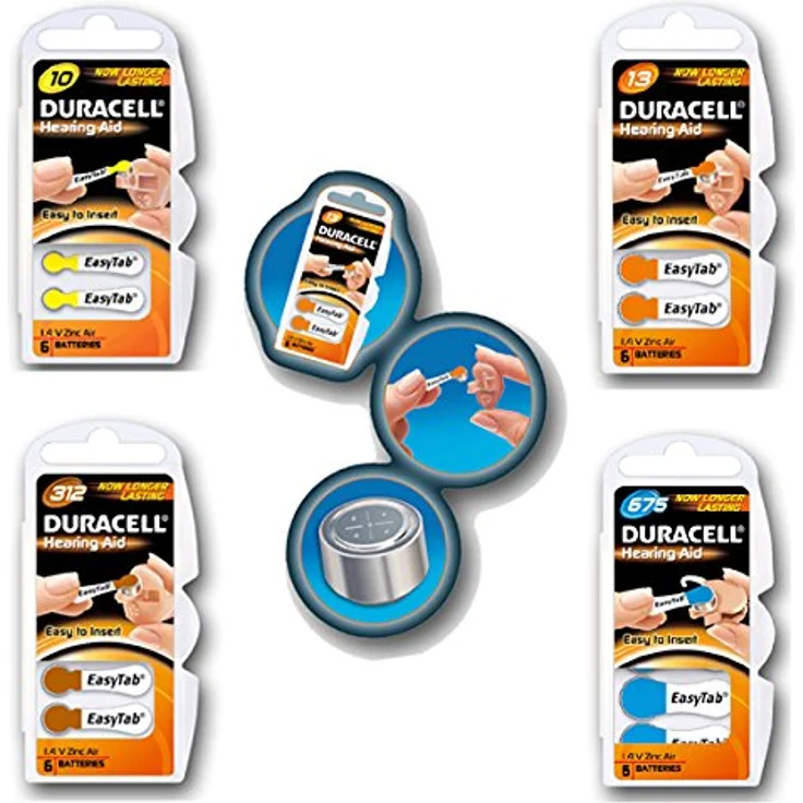 Duracell Akustische Batterie n 13 ,6 Stück
