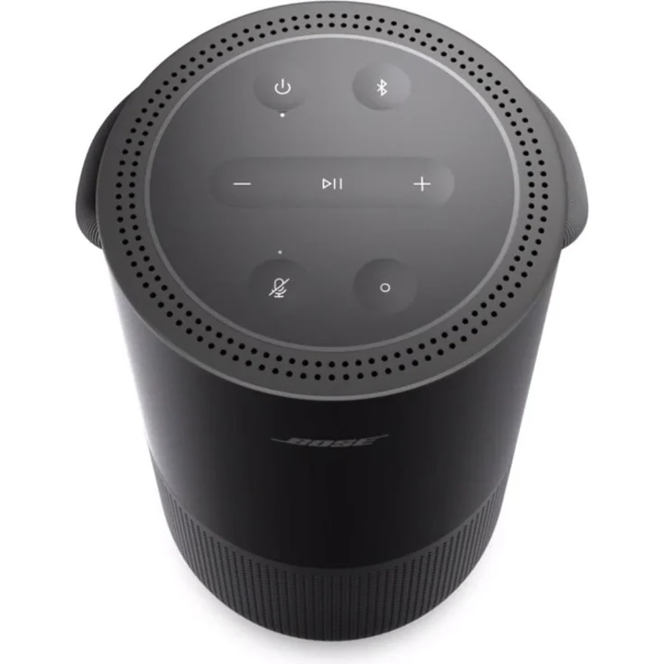 Bose Portable Home Speaker Multiroom-Lautsprecher mit Alexa, Google Assistant, Webradio, spritzwassergeschützt, geeignet für Indoor, Outdoor, schwarz – Bild 3