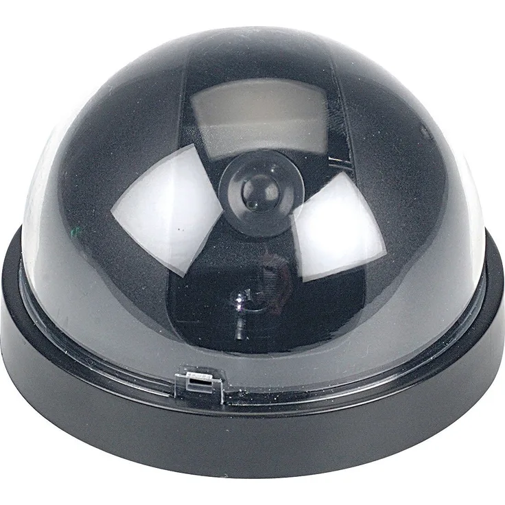 VisorTech Überwachungskamera-Attrappe Dome-Form