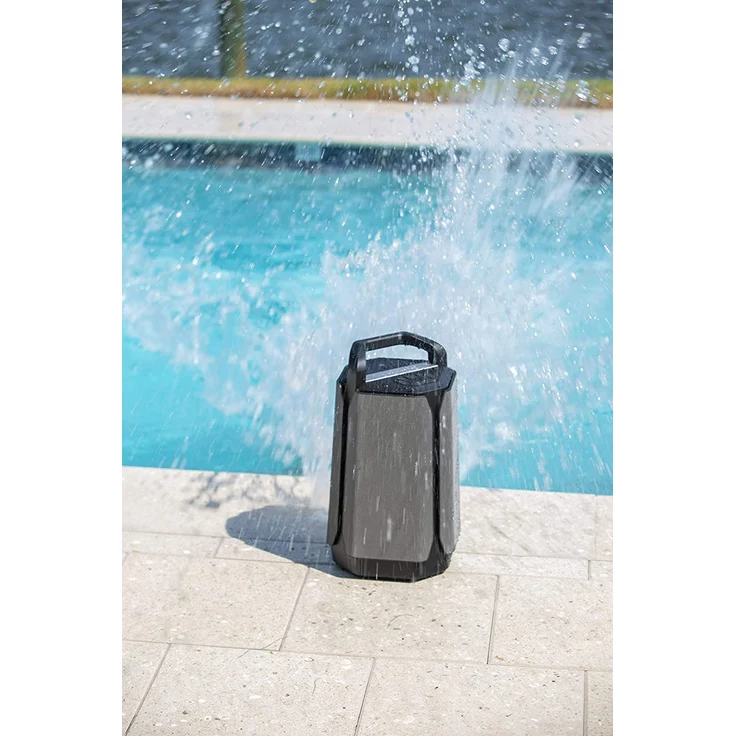 SoundCast VG7 Bluetooth Outdoor-Lautsprecher, wasserdichter Speaker, lange Akkulaufzeit, leicht, hoher Musikgenuss, schwarz – Bild 7